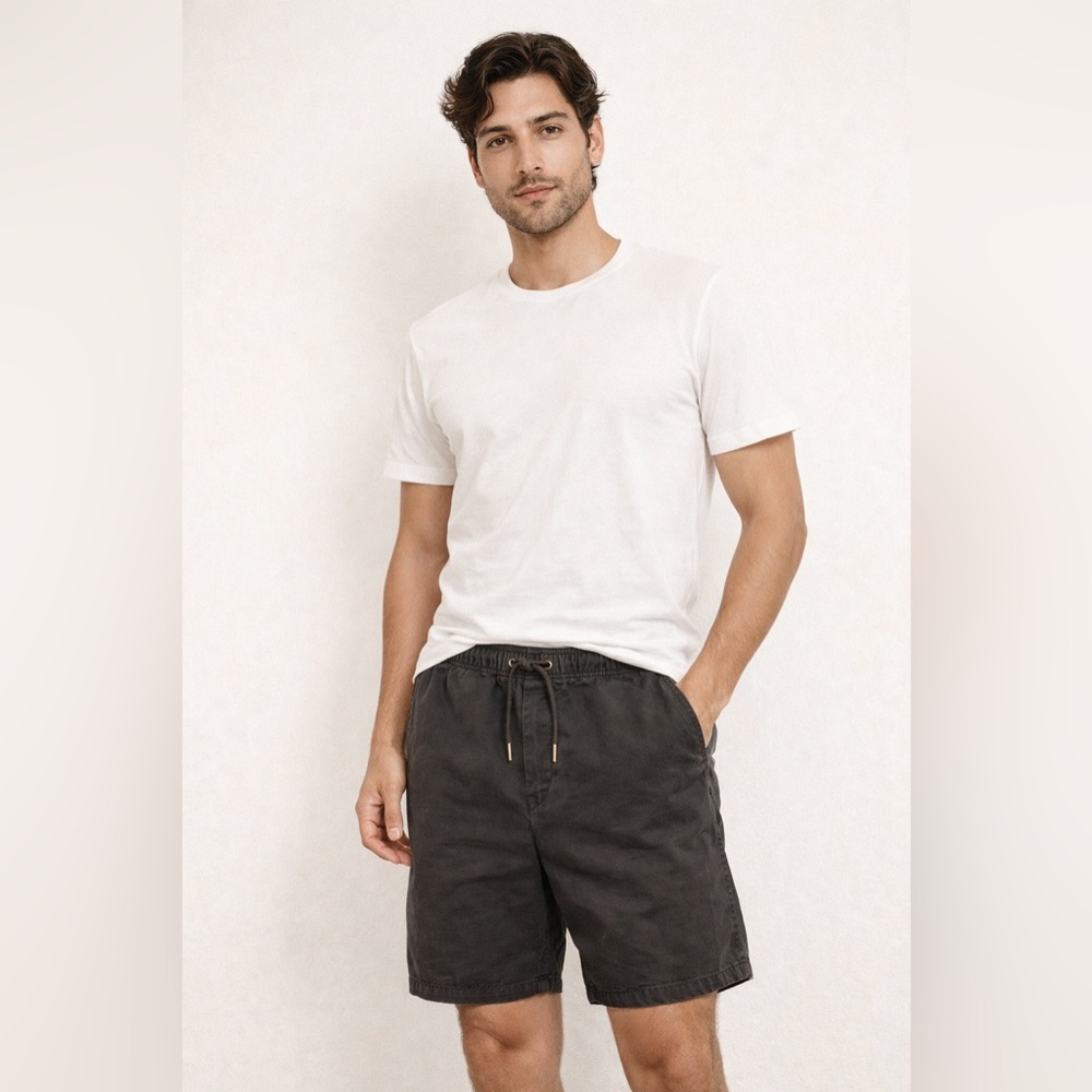 American Eagle Black Athletic Shorts Medium
